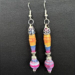 Handmade beaded earrings